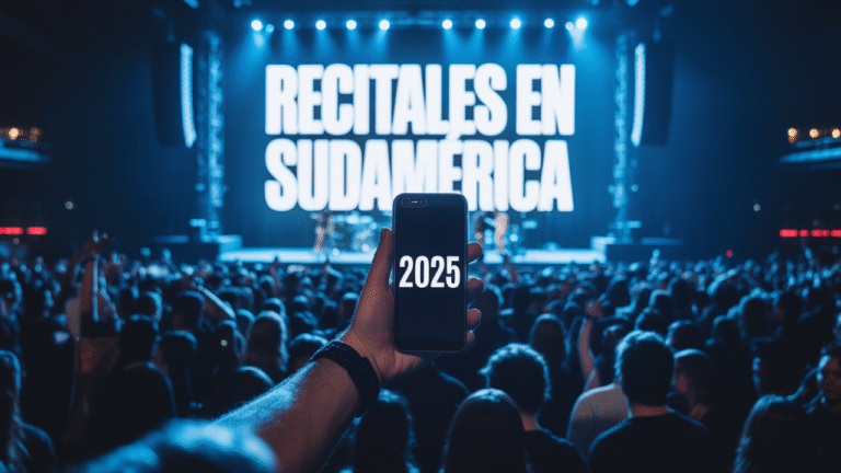 Recitales en Sudamérica 2025 - Parte 2
