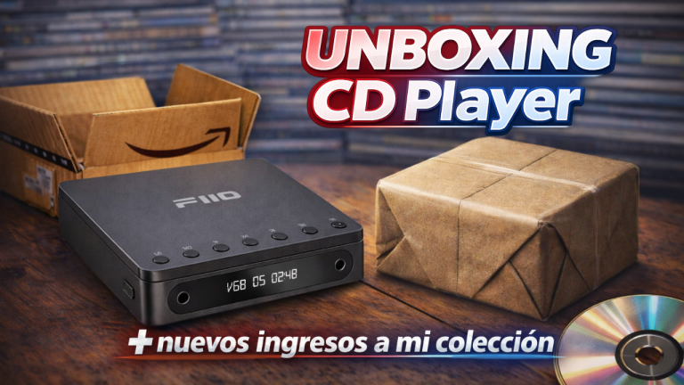 Fiio DM13 - Unboxing y nuevos CDs