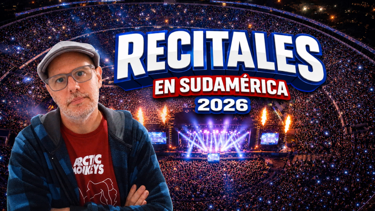 Recitales en Sudamérica 2026